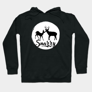 Snarry, stag and doe design Hoodie